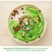 PetDreamHouse Spin Collection Interactive Slow Feeder Bowl for Dogs - Green Advanced Level - Buy Online on GoSupps.com