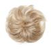 Thick 80g Large Hair Tie Extensions - Voluminous Messy Bun Updos | Realistic Brown & Blonde Highlight Hair Extensions - Buy Online on GoSupps.com