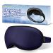 3D Gel Cooling Eye Mask for Sleeping-Cold Eye Mask for Eye Compress Cooling Weighted Sleep Mask Blackout Zero Eye Pressure Ice Cold Pack Cold/Warm Compress for Migraine Puffy Eyes Dry Eyes-Blue