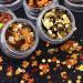 Golden Fall Nail Art Glitters - 3D Maple Leaf Sequins Set | Autumn Leaves Decorations & Holographic Accents for Stunning Manicures - Buy Online on GoSupps.com