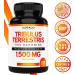 Pure Tribulus Terrestris for Men 1500mg - 150 Capsules | 95% Saponin | USA Made | Stamina & Energy Booster | Vegan & Non GMO - Buy Online on GoSupps.com