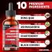 Tenmido 10in1 Liquid Dong Quai Supplement for Women with Ashwagandha Chasteberry Black Cohosh Red Clover Magnolia Red Raspberry Hops Flower Lemon Balm and Ginger - 30ml 1 Fl Oz - Buy Online on GoSupps.com