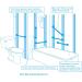 Moen R8918P Home Care 18-Inch Peened Bath Safety Grab Bar with Concealed Screws - Buy Online on GoSupps.com
