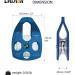 Fusion Climb Strux Aluminum Rescue Side Swing Pulley Blue - 34KN Strength - Buy Online on GoSupps.com