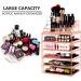HBlife Makeup Organizer Set - Acrylic Jewelry & Cosmetic Storage Box with Bigger Drawers, Pink - Ideal for Makeup Palettes - Buy Online on GoSupps.com