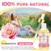 Buy Organic Yoni Oil 60ml (2pcs) | Feminine Moisturizer with Rose & Peach | Enhance Smell & Taste | pH Balanced Body Juice for Women - Buy Online on GoSupps.com