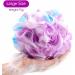 BTYMS 4 Pack Exfoliating Shower Loofahs - Ultra Soft Bath Scrubber Sponges for Men & Women - 75g Each Ideal for Soft Skin & Deep Cleansing - Buy Online on GoSupps.com