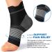 Plantar Fasciitis Sock (6 Pairs) - Compression Foot Sleeves for Men and Women - Arch and Ankle Support - Black, Gray, White - Large Size - 6 Pair Pack - Buy Online on GoSupps.com