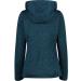 Buy CMP Women's Knit Tech Jacket with Fixed Hood | Outdoor & Fashion - Deep Lake-Black | International Shipping Available - Buy Online on GoSupps.com