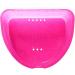 Slim Orthodontic Dental Case - Colour & Glitter Choices for Retainers Bleaching Trays Dentures & More (Glitter Pink) - Buy Online on GoSupps.com