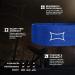 Sling Shot Mark Bell Hip Circle Level 2 Resistance Band - Medium Blue - Buy Online on GoSupps.com