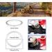 10PCS Aluminum Alloy Chainring Bolt Spacers - 10mm Inner Diameter, 2mm Thickness | Bike Chainwheel Conversion Gasket - Buy Online on GoSupps.com