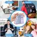 Buy Prasacco 6 Pieces Marble Chapstick Holder Keychain | Stylish Lip Balm & Lipstick Sleeves for Women | Travel Accessories & Safeguard Pouch - Buy Online on GoSupps.com