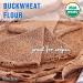 Great River Organic Milling Specialty Buckwheat Flour 22 Ounces - Pack of 4 | Organic Flour - Buy Online on GoSupps.com