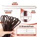Handmade Ombre Reddish Brown Dreadlocks - No Lifting 60cm Double Ended Extensions 10 Strands Thick 0.6cm Crochet Hair for Women - Buy Online on GoSupps.com