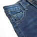 KIDSCOOL SPACE Boys Jeans 6-7 Years | Elastic Band | Straight Fit Ripped Denim Pants | Deep Blue - Buy Online on GoSupps.com