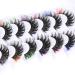 Goddenus B-Rainbow Color 5D False Eyelashes Pack - 7 Pairs Colored Eyelashes with 7 Vibrant Colors - D Curl Fluffy Mink Lashes - Buy Online on GoSupps.com