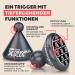 TMX Original Trigger Mixed Set - Premium Trigger Point Therapy Tool | Made in Germany | Self-Treatment for Tension | Real Beech Wood - Anthracite - Buy Online on GoSupps.com