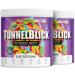 Pre -workout -booster acid fruit gum 2x440g - incredibly tasty - tunnel view Training booster with citrulline arginine taurine caffeine guarana and magnesium - optimally highly dose - 100% vegan fruit rubber 20 portions (2 pack)