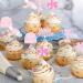 Cyodoos 25 pcs Pink Graduation Cake Toppers Class of 2024 Graduation Cupcake Toppers Congrats Grad and Graduation Party Decorations Pink2 - Buy Online on GoSupps.com
