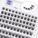 LZM individual eyelashes C curl fake lashes 8-14mm natural eyelashes wrong eyelashes natural look reusable eyelashes individually artificial eyelashes diy cluster eyelashes at home (sunshine mix) Sunshine-c curl mix mix