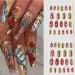 Virgin Mary & San Judas Nail Stickers Set - Retro Nail Decorations for Acrylic Nails - Buy Online on GoSupps.com
