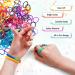 Inscraft 21900+ Loom Bands Refill Kit with Organizer - 20000+ Rubber Bands, 41 Colors, 1000 Clips, 280 Beads, 5 Tassels, 5 Crochet Hooks - Bracelet Making Set for Boys and Girls - Ideal Christmas Gift - Buy Online on GoSupps.com