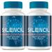Silencil Max for Tinnitus Official Silencil Pills for Tinnitus Reviews Silencil Tinnitus Supplement Maximum Strength Silencil Hearing Support Tinnitus Support for Ringing Ears Treatment (2 Pack)