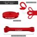Teknifit Resistance Band - Red (Light) - Full Body Workout Solution | Home Fitness + Free Exercise Guide Download - Buy Online on GoSupps.com