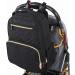 Fisher Price Diaper Bag Backpack - Signature Collection  with Cell Phone and Tablet Pockets and Stroller Clips (Black) - Buy Online on GoSupps.com