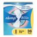 Always Infinity FlexFoam Pads for Women Size 1 Regular Absorbency 72 Count with Wings Unscented 36 Count - Pack of 2 (72 Count Total) White 36 Count (Pack of 2)