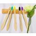 Goaycer 10-Pack Eco-Friendly Bamboo Toothbrushes | Medium Firm Bristles | Biodegradable Wooden Toothbrushes - Buy Online on GoSupps.com