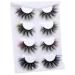 HeyAlice 5D Colored Mink Wispy Cat Eye Lashes Pack - 4 Colors Mixed for Daily & Party - Yellow & More | Cosplay False Eyelashes - Buy Online on GoSupps.com