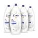 Dove Body Wash With Skin Natural Nourishers for Instantly Soft Skin and Lasting Nourishment Deep Moisture Sulfate Free 22 oz 4 Count Deep Moisture 22 Fl Oz (Pack of 4)