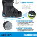 NEENCA Medical Inflatable Walking Boot  Air Cam Walker Fracture Boot  Orthopedic Boot for Ankle Foot Pain Recovery Sprained Ankle  Stress Fracture Broken Foot Achilles Tendonitis. Short Version-USA042 Large - Buy Online on GoSupps.com