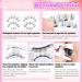 Buy Magnetic Eyelashes Kit - Natural Wispy No Glue - 2 Pairs with Applicator - Easy Wear False Lashes - Buy Online on GoSupps.com