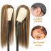 Gluess Human Hair Wigs for Black Women | Pre-Cut Lace Natural Hairline 180% Density 26inch Wear & Go Glueless Straight Wigs - 5x5 HD Lace - Buy Online on GoSupps.com