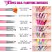 Teenitor Nail Art Brush Kit with 15 Brush Set, Dotting Tools, Butterfly Stickers, Striping Tape, Rhinestones - Complete Nail Art Set - Buy Online on GoSupps.com