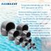 Buy PVC Angle Sleeve 90 - 25mm 3/4 Inch Adhesive Muffle Pipe Connection Piece - Durable PVC Tube Sleeve with 2 Connections | BM_081 - Buy Online on GoSupps.com