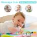 Shop BPA-Free Silicone Baby Bite Rings & Teething Tubes - 2PCS Natural Organic Teething Aids with Clips for Safe Soothing - Buy Online on GoSupps.com