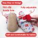 Dotty Fish Baby Booties | Fleece-Lined | Non-Slip Sole | Grey Trains & Cars | 0-6 Months - Buy Online on GoSupps.com