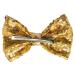 4 Pack Gold Glitter Sequins Bow Hair Clips for Girls - Perfect for Cheer, Dance, Recitals, Birthdays, and Parties - Buy Online on GoSupps.com