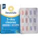 yhn Total Body Reset Adult 3-Day Cleanse Supplement one 12-Count Box of Vegetarian Capsules of Renew Life 3-Day Cleanse Total Body 12 Count