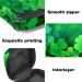 Women's Napkin Storage Bag - Green Four-Leaf Clover | Portable Menstrual Cup & Tapes - Ideal for First Periods - Buy Online on GoSupps.com