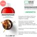 Buy 2 000 ml 100% Natural Rosa Damascena Food Rose Water - Additive-Free - NATURMEDIN | International Shipping Available - Buy Online on GoSupps.com