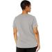 Champion Women's Plus Jersey V-Neck Tee | Script Logo | 2X | Oxford Gray - Buy Online on GoSupps.com