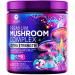 Mushroom Powder Supplement 2200mg - 11 in 1 Powder Blend - Organic Lions Mane Reishi Cordyceps Chaga Turkey Tail Mushroom Extract Supplement - Memory & Brain Support - Bottled in USA - 60 Servings