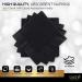 Amcrate Big Party Pack 100 Count Black Beverage Napkins - Ideal for Wedding  Party  Birthday  Dinner  Lunch  Cocktails. (5 x 5) - Buy Online on GoSupps.com