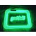 Rolling Tray Glow Tray LED Rolling Trays Gift Glow Part and Voice Control Mode 7 Color Light Rotation(White