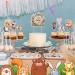 49 Pcs Woodland Cupcake Toppers Floral Leaf Boho Woodland Animal Creatures Cake Toppers for Woodland Baby Shower Party Decor (Leaf Style) - Buy Online on GoSupps.com